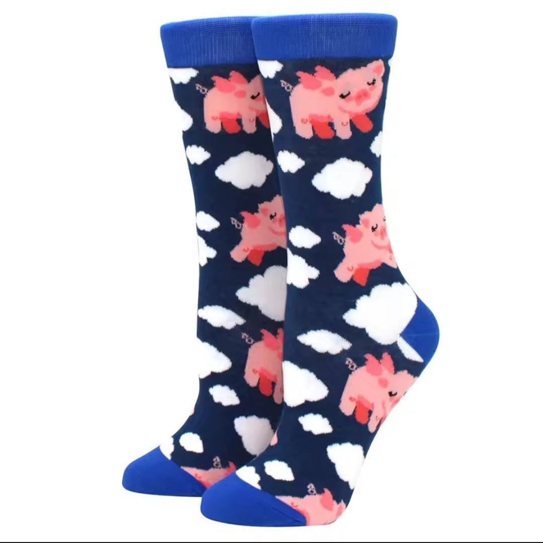 Chaussettes Fantaisie Kawaii – Modèles Rigolos à Collectionner – Cadeau Fun & Original 1