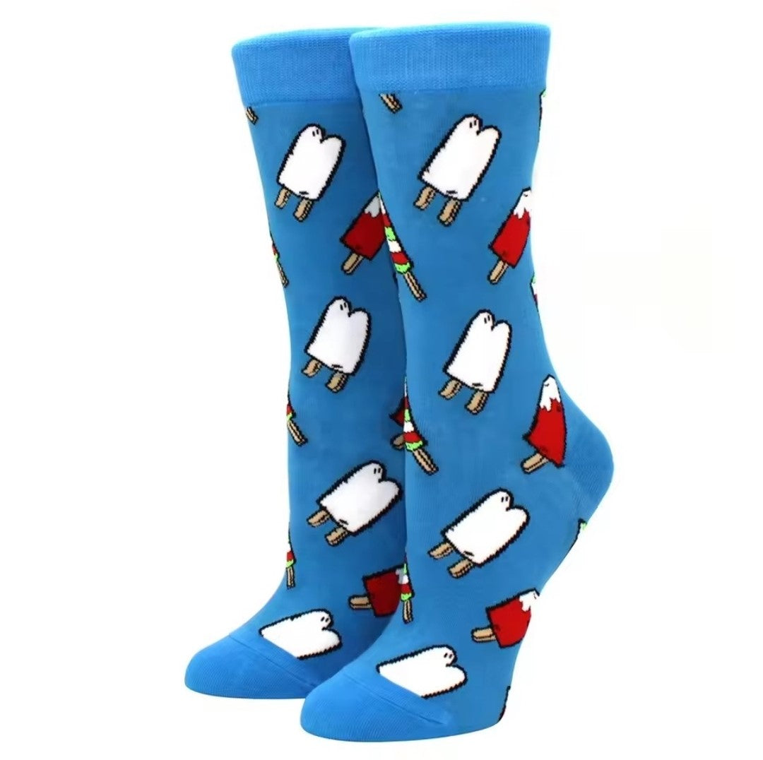 Chaussettes Fantaisie Kawaii – Modèles Rigolos à Collectionner – Cadeau Fun & Original 1