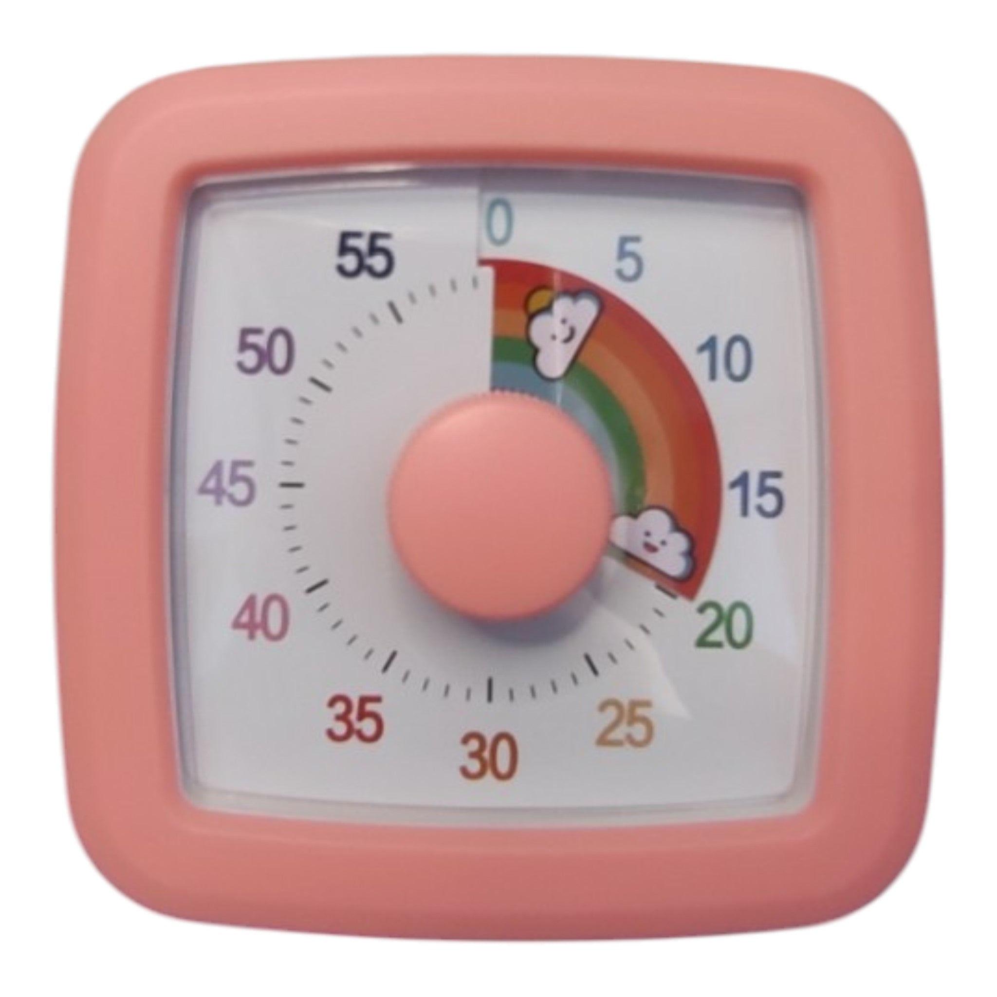 Minuteur Visuel 60 Minutes Arc-en-Ciel – Timer Éducatif pour Enfants et Adultes