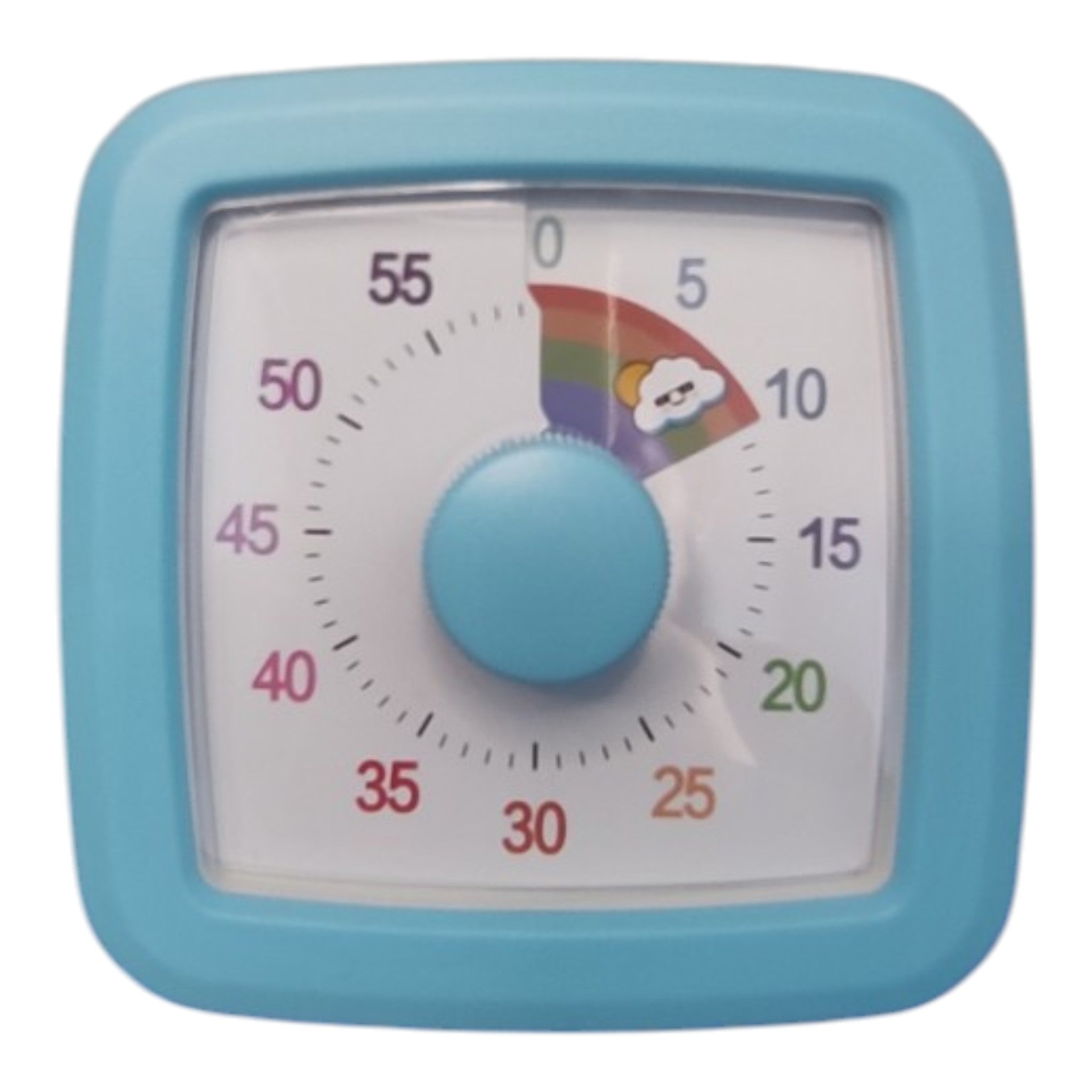 Minuteur Visuel 60 Minutes Arc-en-Ciel – Timer Éducatif pour Enfants et Adultes