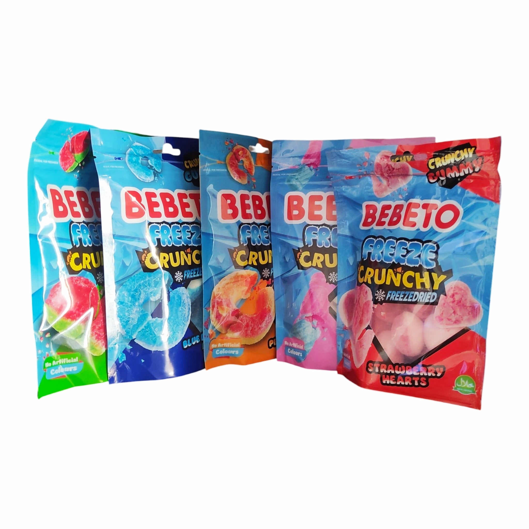 🍉 Bebeto Freeze Crunchy Watermelon – Bonbons Lyophilisés Croquants