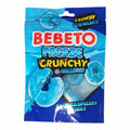 Bebeto Freeze Crunchy Blue Raspberry Rings – Bonbons Lyophilisés Croquants