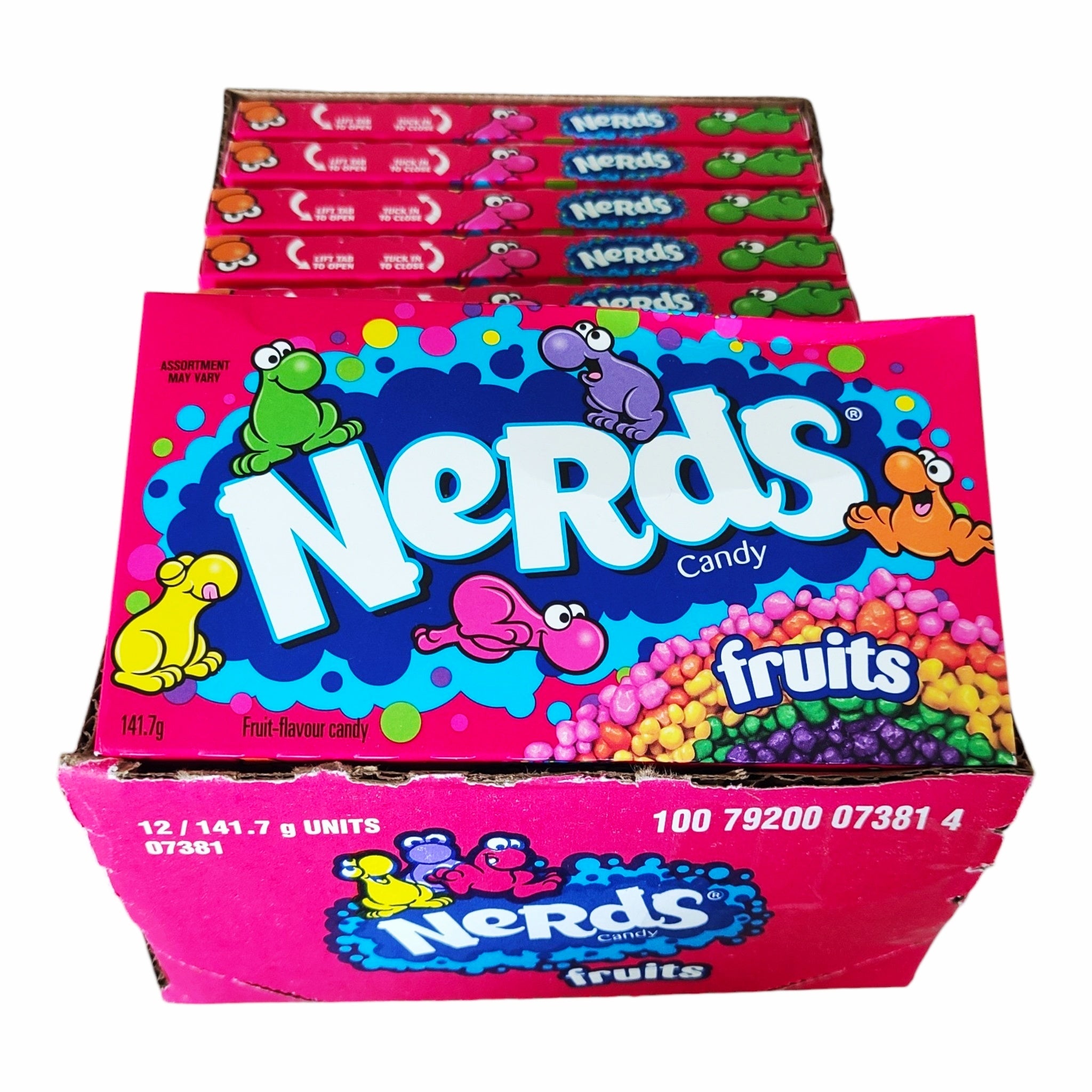 Nerds Candy Fruits 141,7g – Bonbons Acidulés Fruités aux Couleurs Arc-en-Ciel