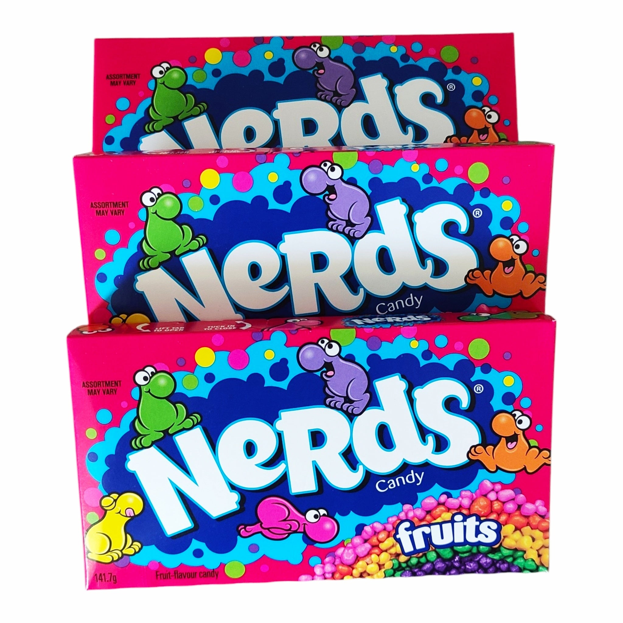 Nerds Candy Fruits 141,7g – Bonbons Acidulés Fruités aux Couleurs Arc-en-Ciel