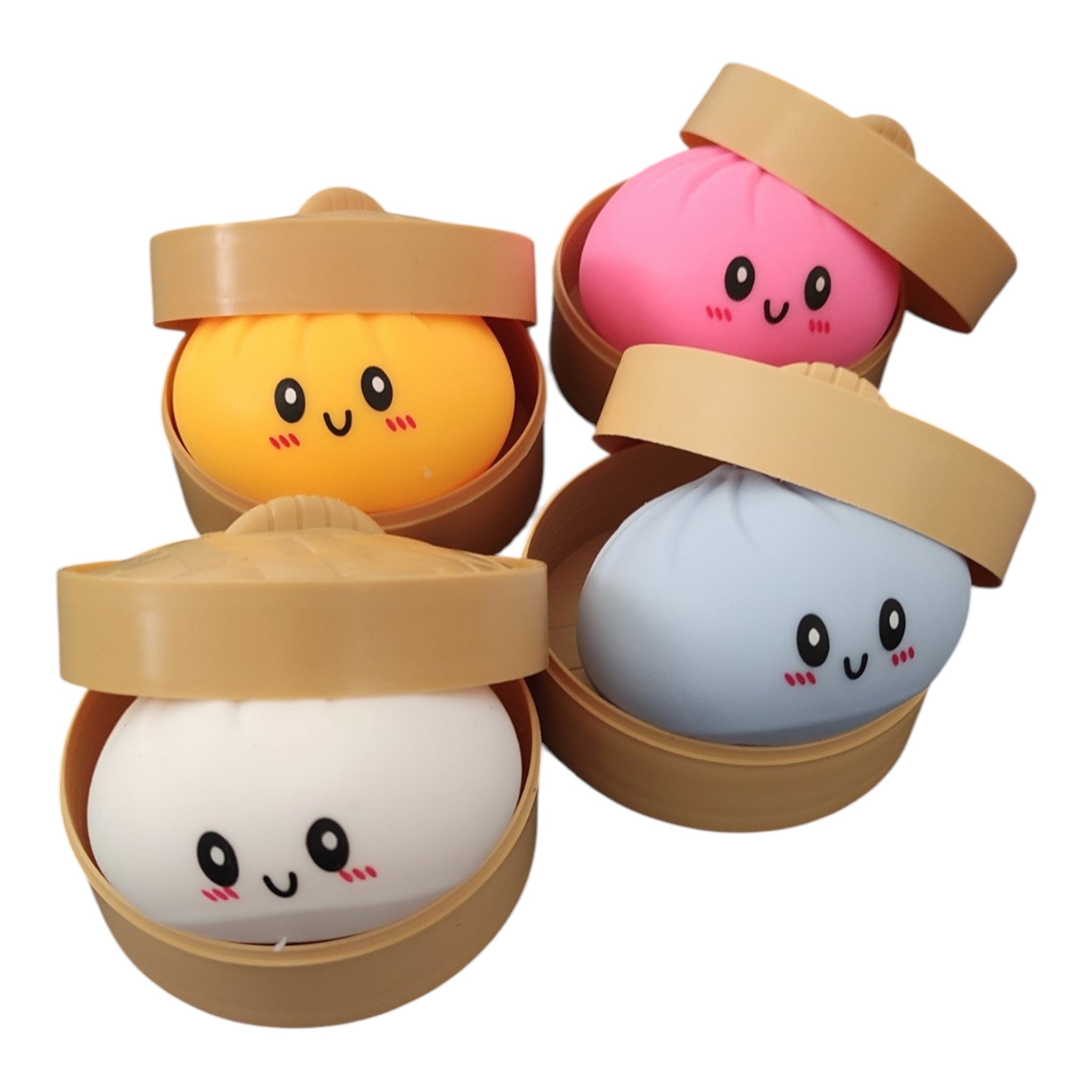 Dumpling Squishy Couleurs pastel