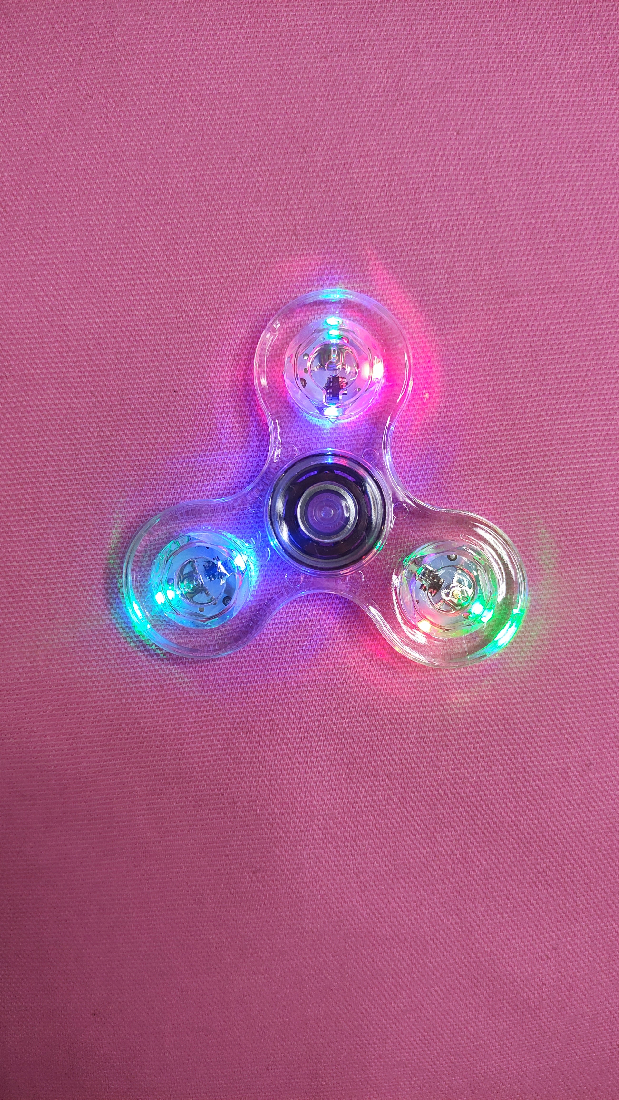 Spinner Lumineux LED – Effets Lumineux Multicolores