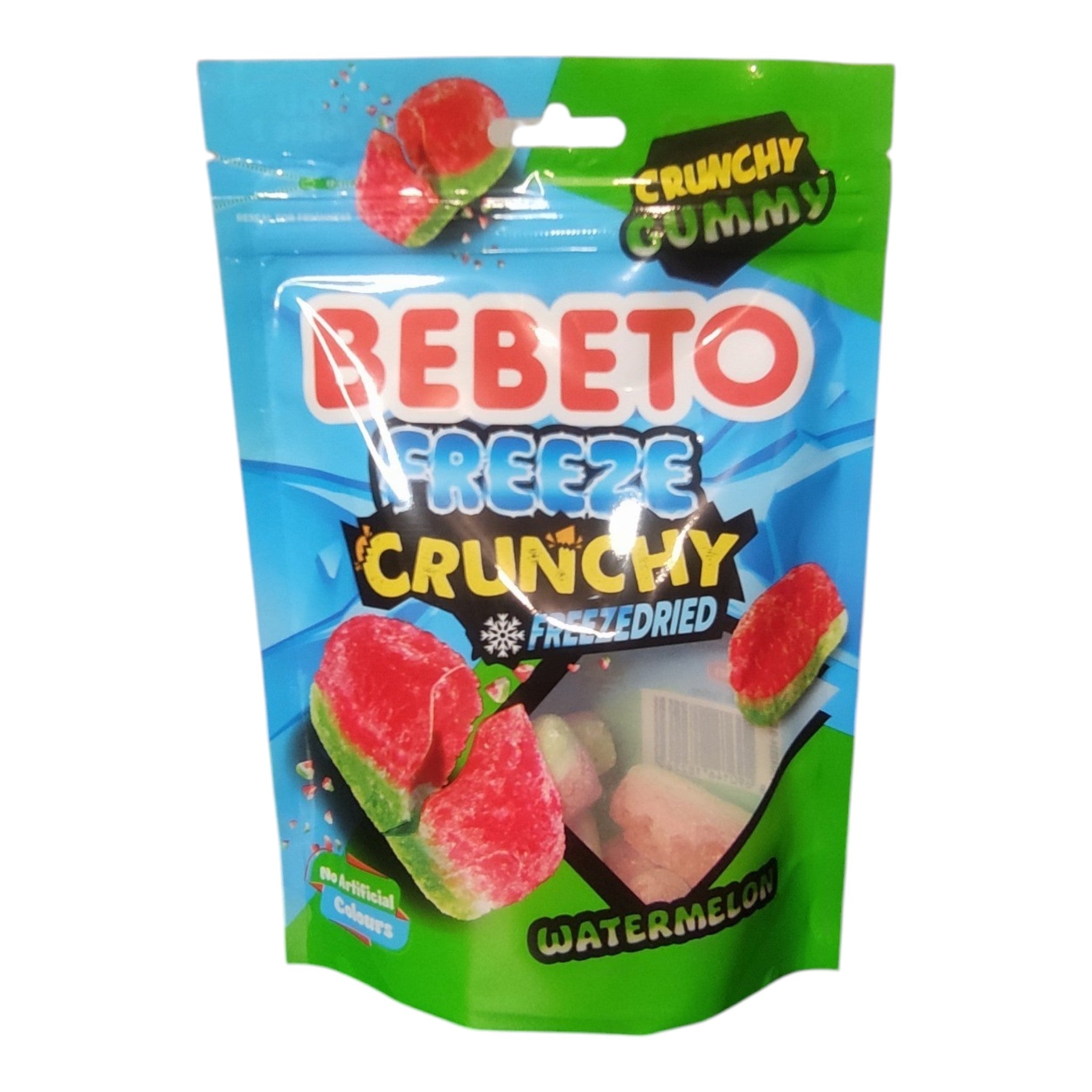 🍉 Bebeto Freeze Crunchy Watermelon – Bonbons Lyophilisés Croquants