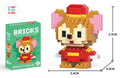 Mini Figurine en blocs de construction – 60 Modèles à Collectionner – Figurine Kawaii Surprise Décoration & Cadeau 4