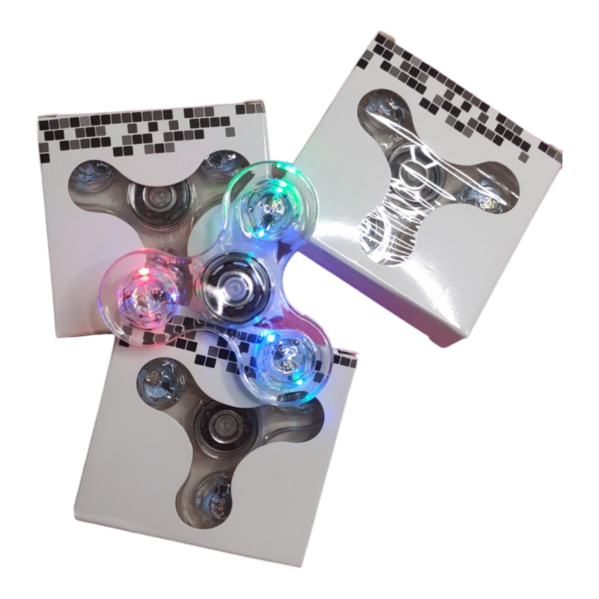 Spinner Lumineux LED – Effets Lumineux Multicolores